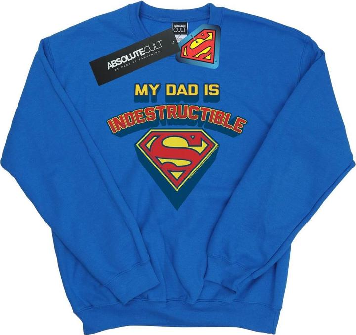 Produktbild Superman My Dad Is Indestructible Sweatshirt Jungen (116)