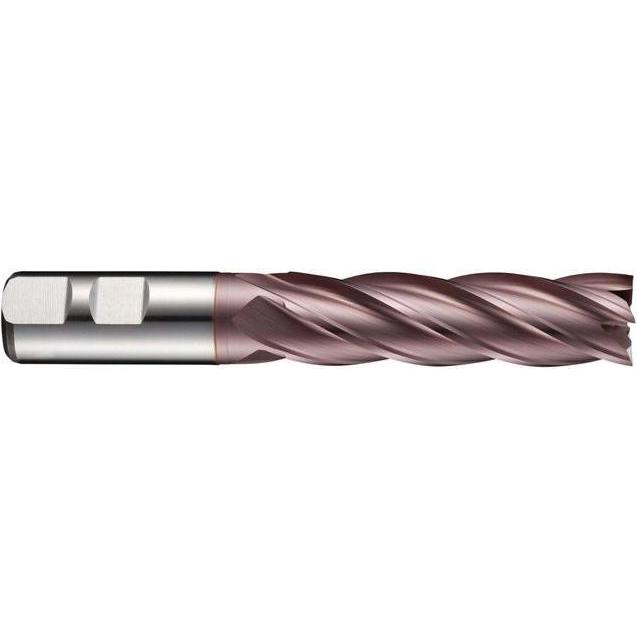 Dormer, Fräser, Schaftfräser C295 DIN 844 L Nenn-Ø 32 mm Schneidenlänge 106 mm HSS-E-PM TiCN 30 ° Schneidenanzahl 6
