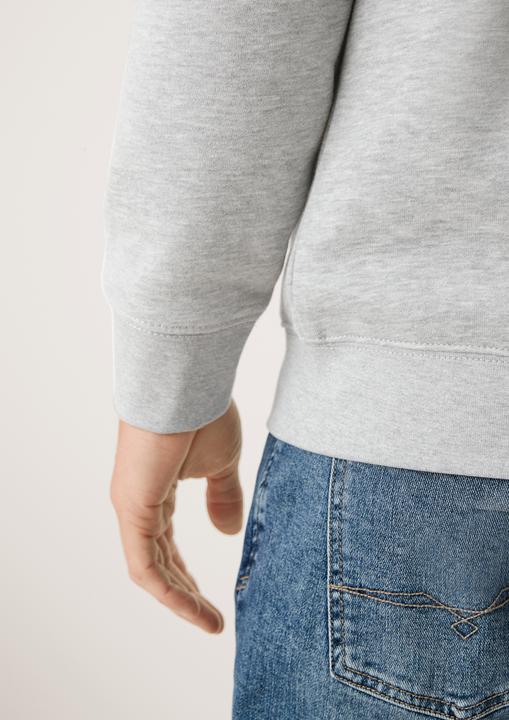 Produktbild S.Oliver Herren Sweatjacke langarm mit Kapuze Tasche Reissverschluss | 1 Stück (XL)