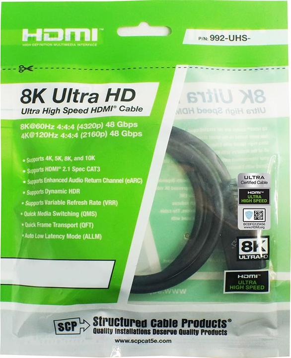 Produktbild SCP HDMI 8K UHS 5m (48gbp (5 m)