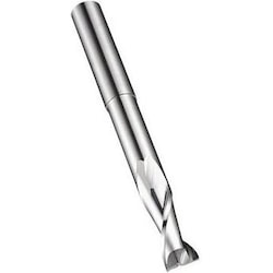 Dormer, Fräser, Schaftfräser S611 Nenn-Ø 12 mm Radius 0,1 mm Gesamtlänge 1 HM Polished 30 ° Schneidenanzahl 2