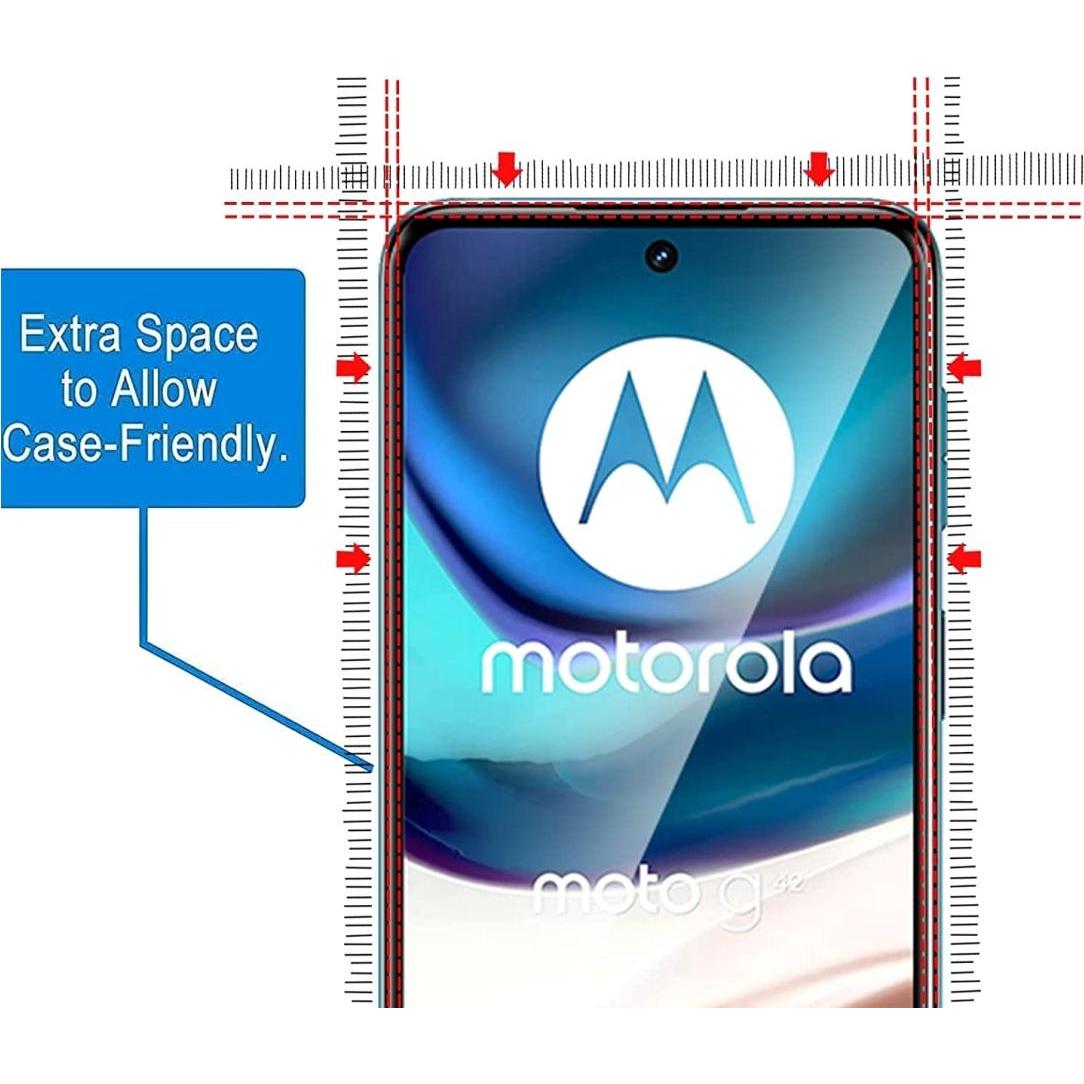 Thumbnail - Screenguard Motorola Moto G42 Full Screen Panzerglas Schutzfolie 2.5D 9H (1 Stück, Motorola Moto G42), Smartphone Schutz...