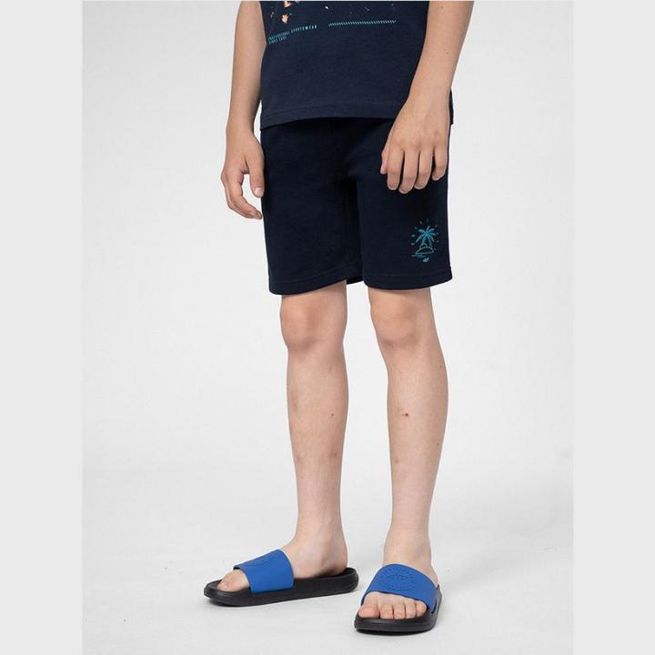 Actual product image 4F Boys Shorts M047 Navy Blue JSS23TSHOM047 31S (122cm) (122)