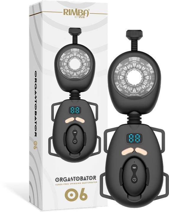 Produktbild Rimba Orgastobator 06 – Masturbator für Männer mit Schwingfunktion – Schwarz