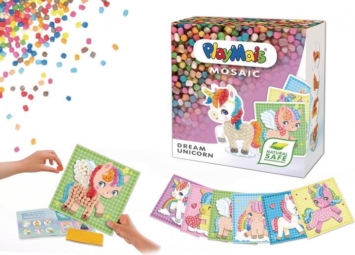 Actual product image PlayMais Dream Unicorn