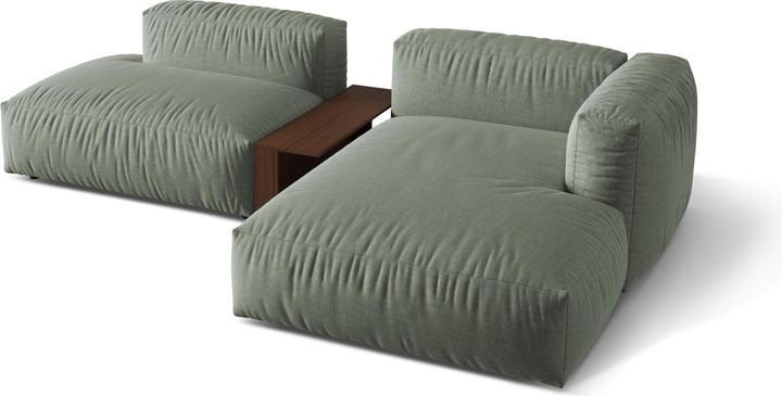 Image du produit Micadoni Canapé D'Angle Droit Modulaire, "Martina", 2 Places, 292x176x75 Fabriqué en Europe (Canapé modulaire, Canapé d'angle)