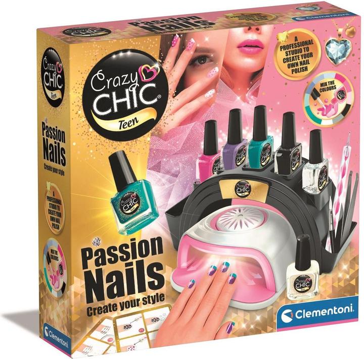 Produktbild Clementoni Crazy Chic - Passion Nails (50852)