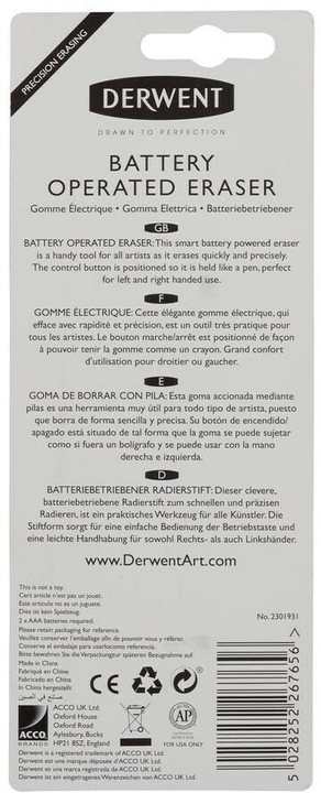 Produktbild Derwent Batteriebetriebener Radierstift