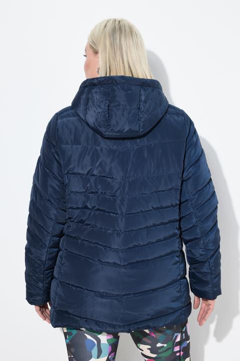 Produktbild Ulla Popken HYPRAR Steppjacke, Kapuze, wasserabweisend (54)