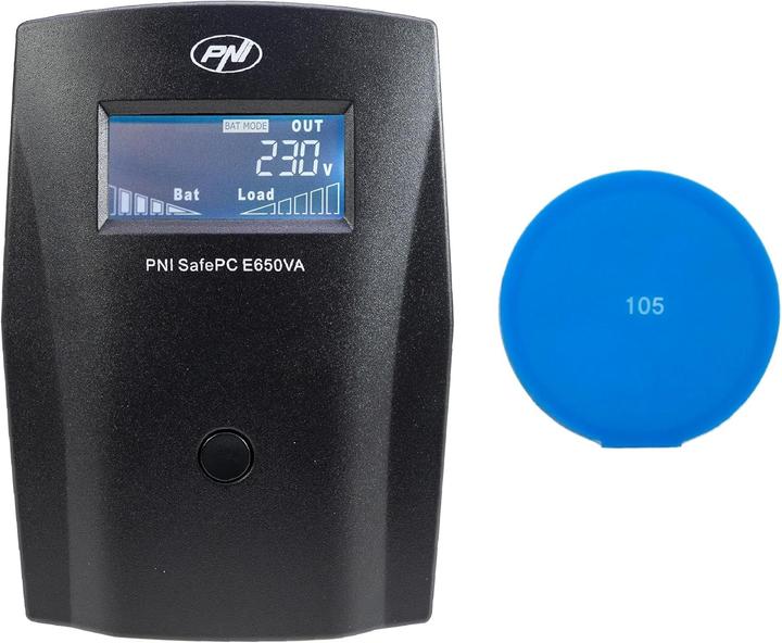 Produktbild PNI SafePC E650VA USV-Kit (650 VA, 390 W, Line-Interaktiv USV)
