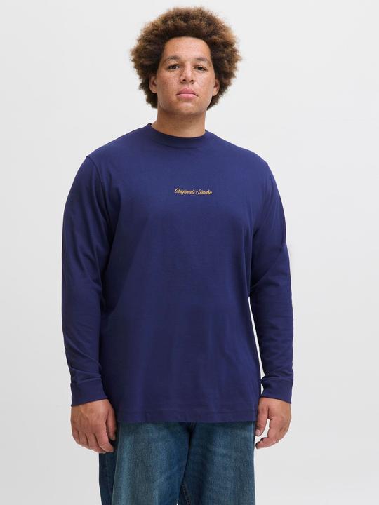 Produktbild Jack & Jones Plus Size Langarm-T-Shirt Langarm-T-Shirt (5XL)