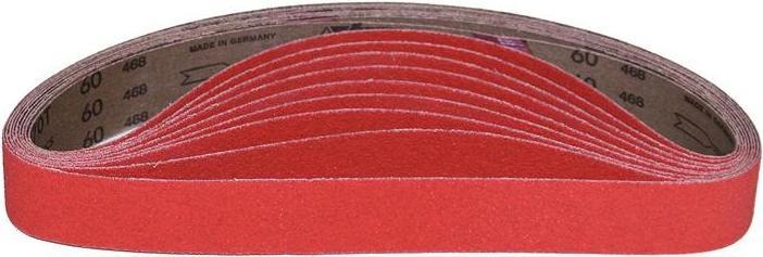 Actual product image Vsm Sanding belt XK870T L 533 mm width 9 mm granulation 80 for steel/titanium/NF metals ceramic grit (80)