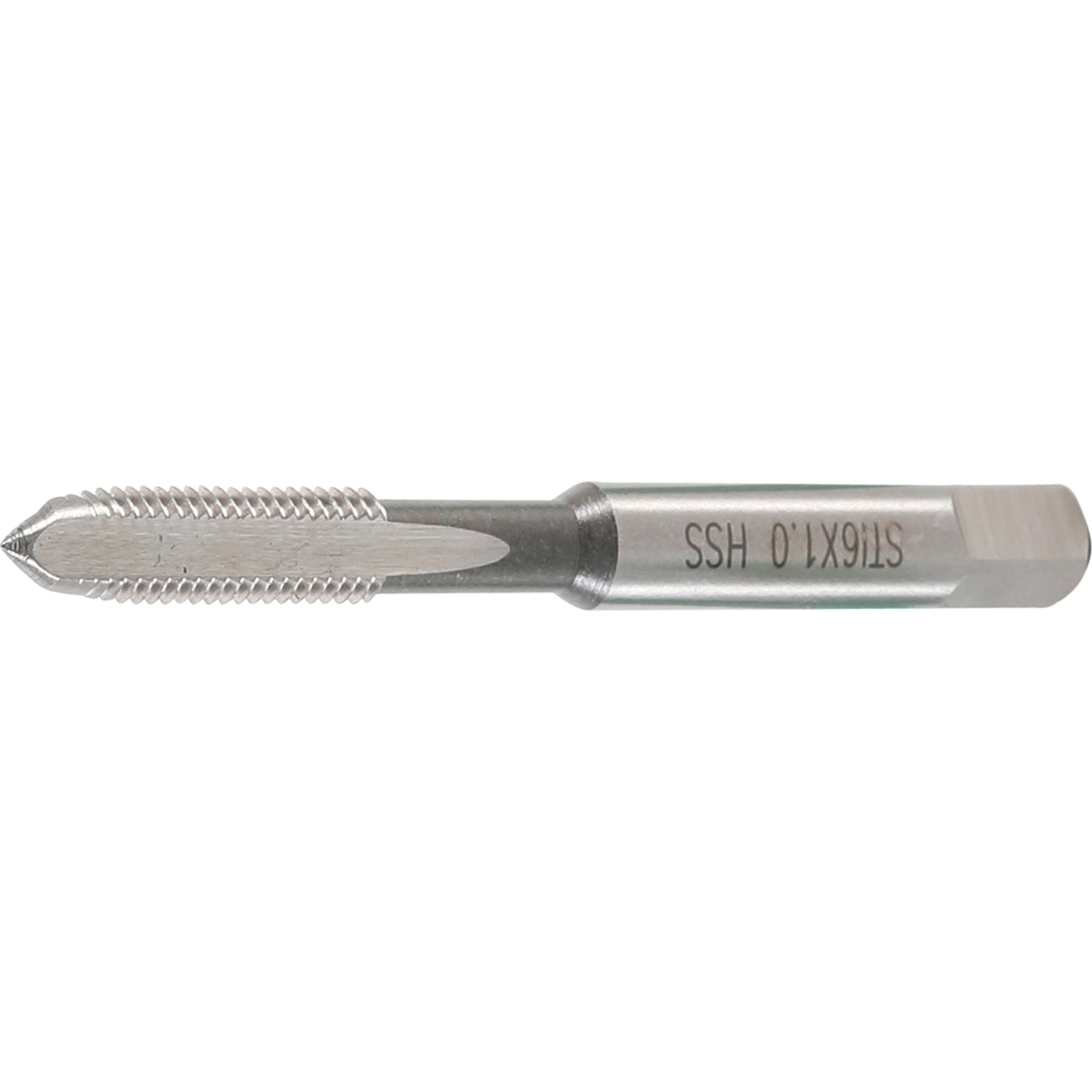 BGS, Gewindeschneider + Gewindebohrer, STI-Einschnitt-Gewindebohrer HSS-G M6 x 1,0 mm