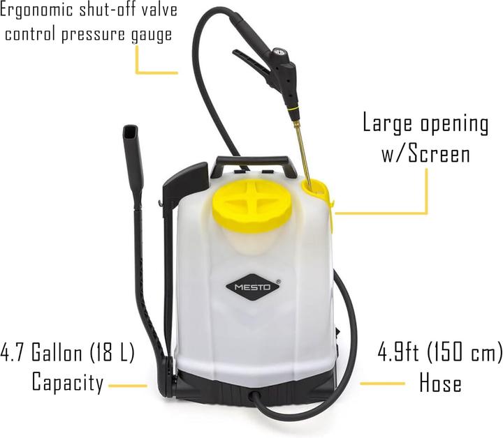 Produktbild Mesto Rückenspritze RS185 (18 l)