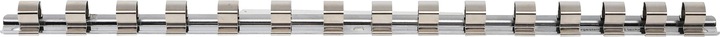 Produktbild BGS Aufsteckschiene mit 15 Clips 12,5 mm (1/2") (12.5 mm)