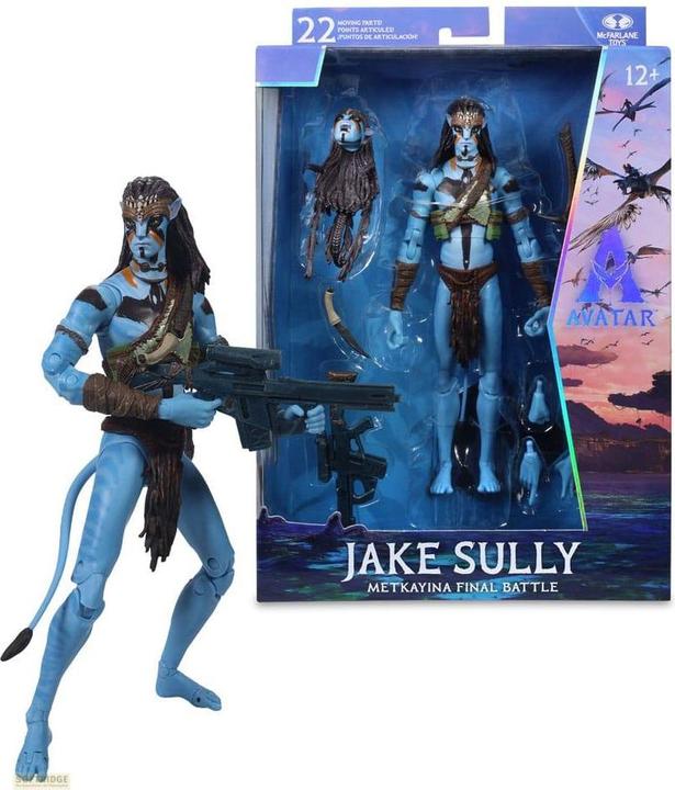 Image du produit McFarlane Avatar: Fire and Ash Actionfigur Jake Sully (Metkayina Final Battle) 18 cm