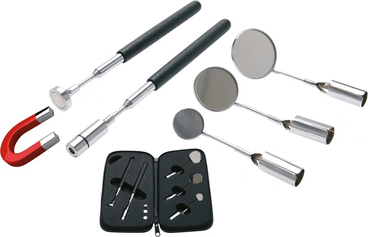 Produktbild BGS LED-Magnetheber- und Inspektionsspiegel-Satz
