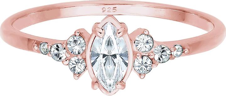Immagine prodotto Elli Anello con cristalli marquise scintillanti in argento 925 (52, 925 Argento)