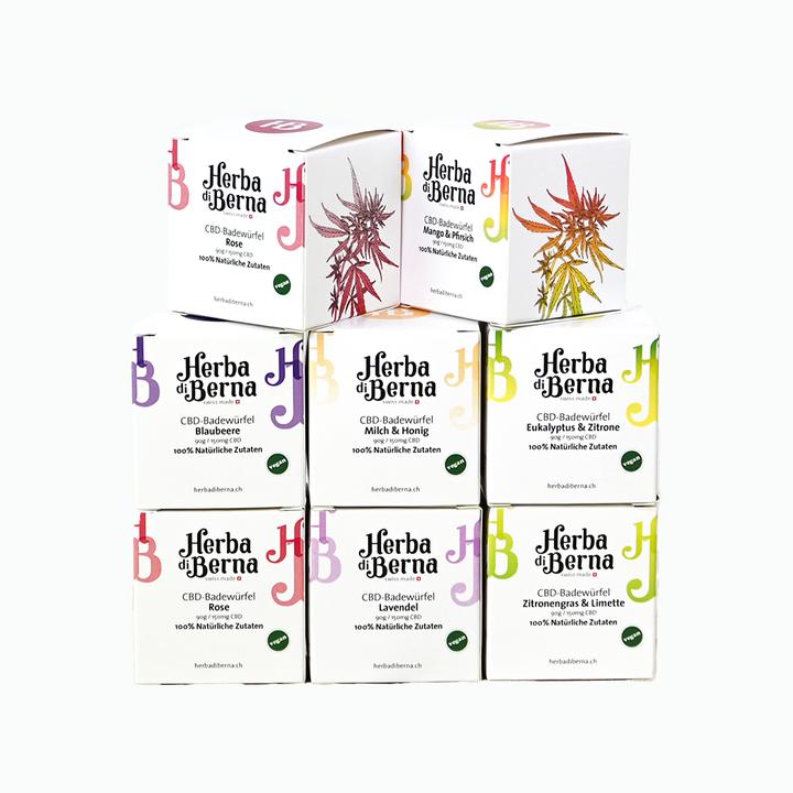 Nährwerte und Zutaten Herba di Berna Weihnachtsgeschenk Bade-box klein (Badekugeln)