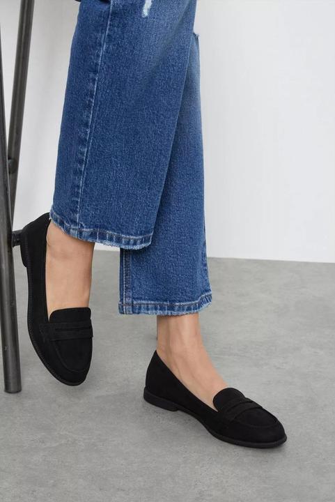 Actual product image Dorothy Perkins Womens/Ladies Lara Penny Wide Loafers (36)