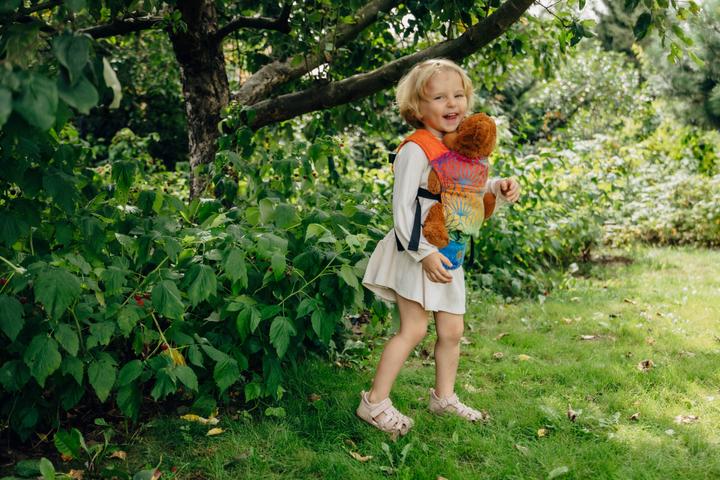 Image du produit Lennylamb Porte-bébé pour poupée - Rainbow Lotus