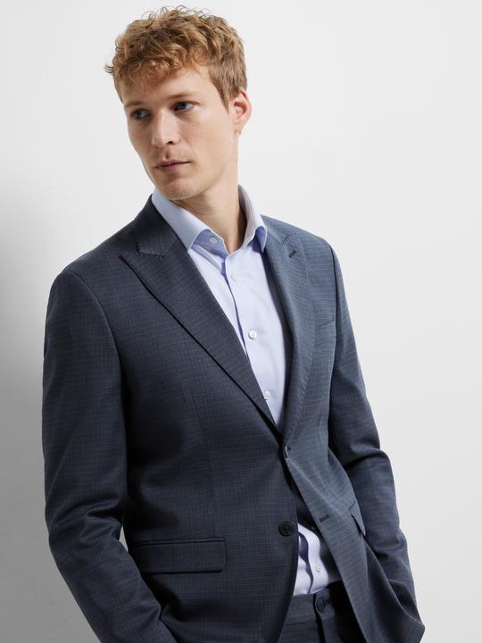 Produktbild Selected Homme Karierter Einreihiger Blazer (58)
