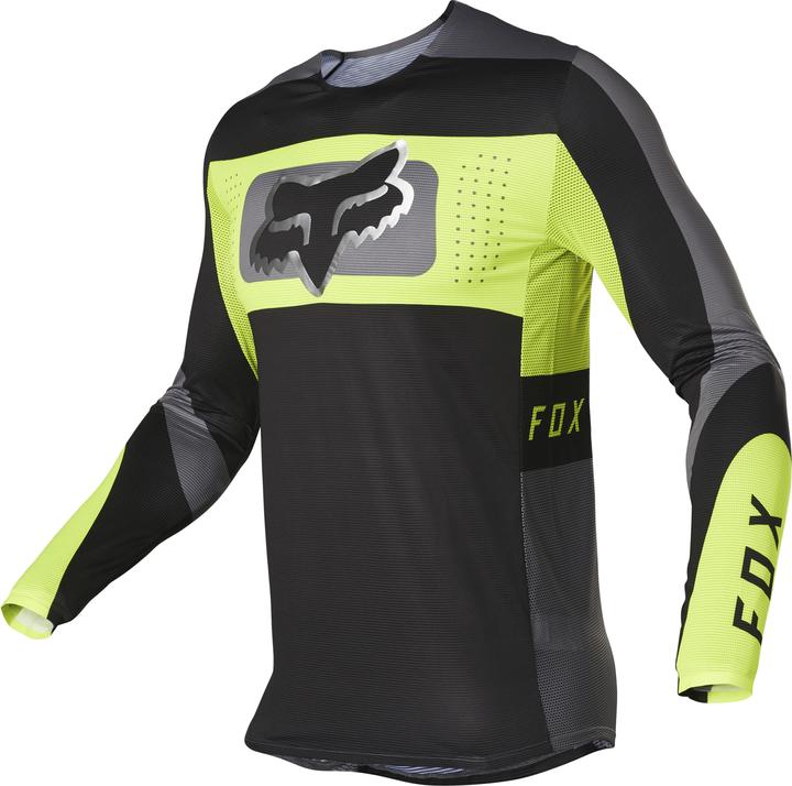Produktbild Fox Jersey 22 Flexair Mirer Blk/Ylw M (M)