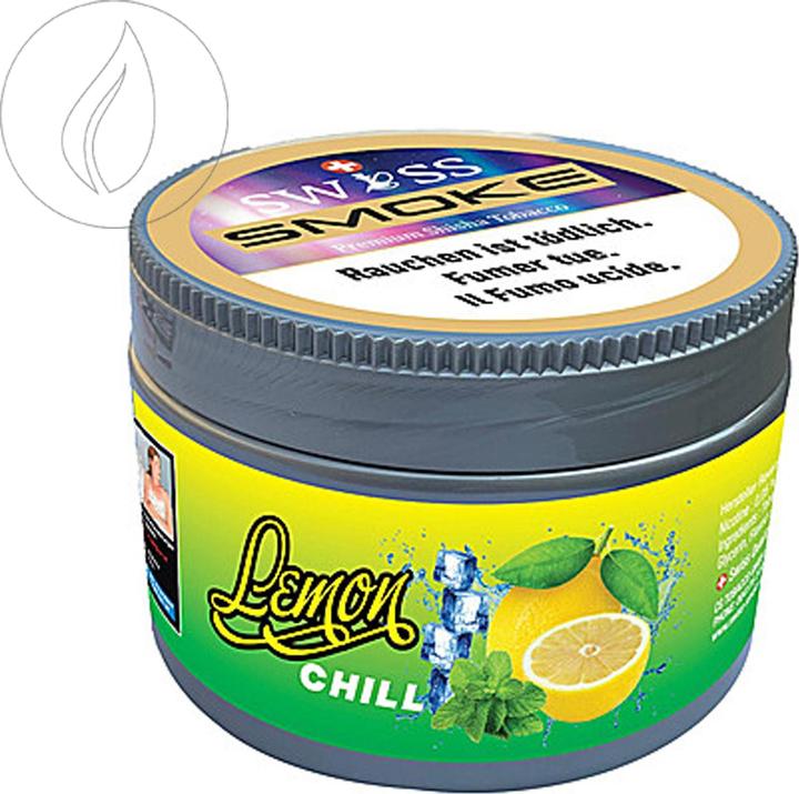 Actual product image Swiss Smoke Lemon Chill hookah tobacco 100g (Lemon)