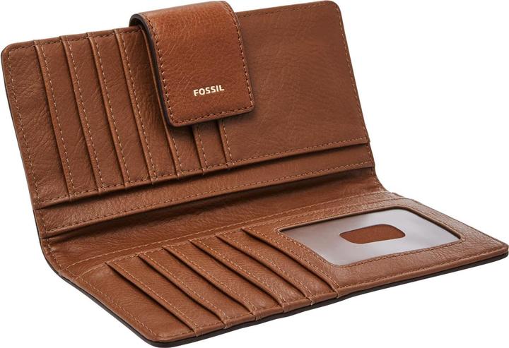 Actual product image Fossil Logan wallet RFID leather 17 cm