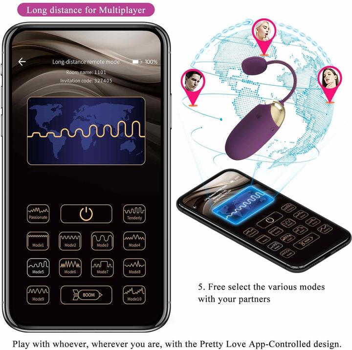 Produktbild Pretty Love Abner App Lila