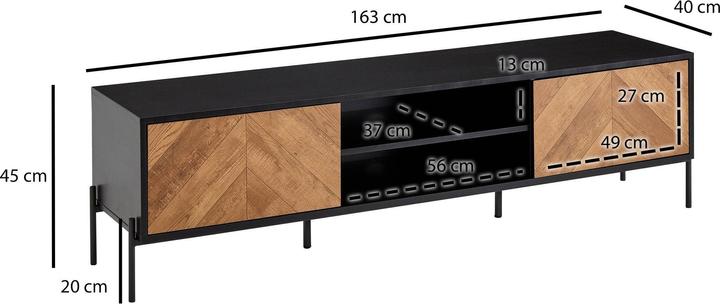 Produktbild FineBuy Madlyn (163 x 45 x 40 cm)