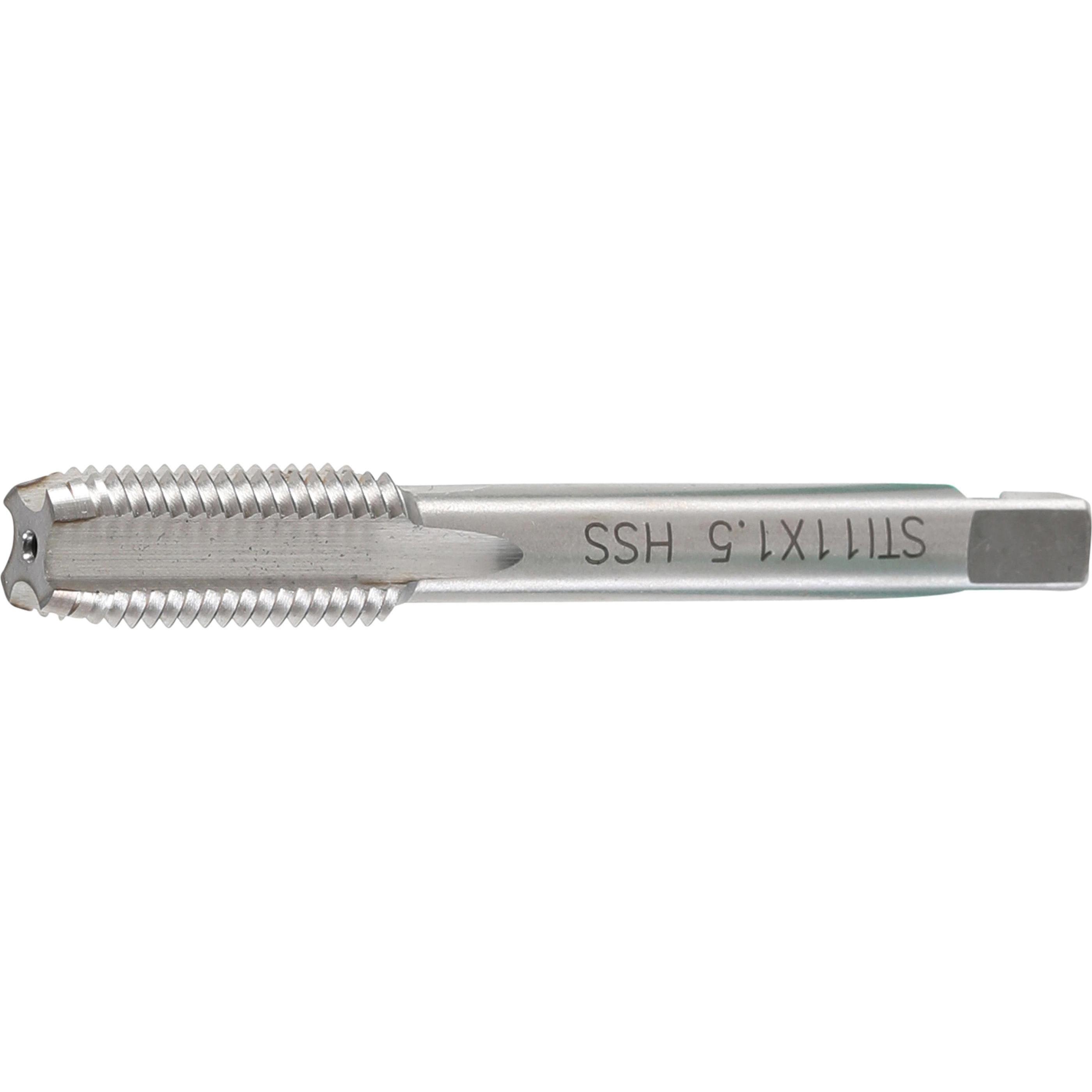 BGS, Gewindeschneider + Gewindebohrer, STI-Einschnitt-Gewindebohrer HSS-G M11 x 1,5 mm