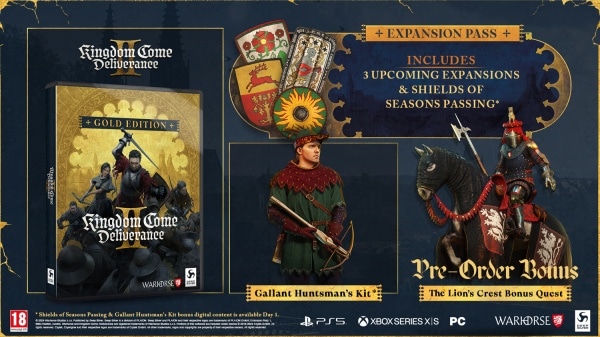 Image du produit Deep Silver Kingdom Come Deliverance II Gold Edition (PS5, DE)