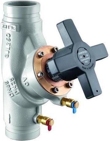 Actual product image Oventrop OV Line regulating valve Hydrocontrol VGC PN 25 GG DN 125 Roll groove connection 141.3mm