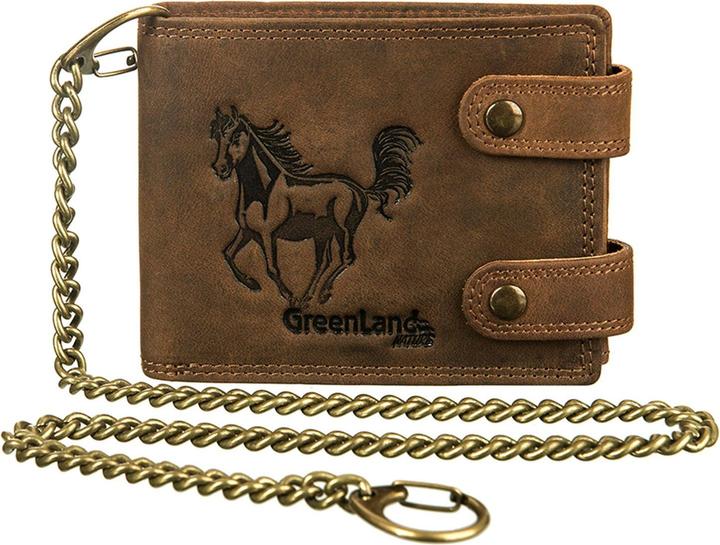 Actual product image Greenland Nature Montenegro wallet RFID leather 12 cm