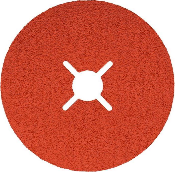 3M Disco in fibra Cubitron™ II 987 C Ø 125 mm grana 60+ Grana ceramica INOX (60+)