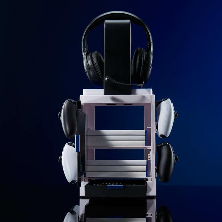 Produktbild Numskull - Meuble de rangement lumineux inspiré du logo pour gamer (PS5)