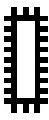 Actual product image Pferd Needle file CORRADI length 160 mm cut SH1 DH2 square pivot diameter 3.25 mm (Slash 1, 160 mm)