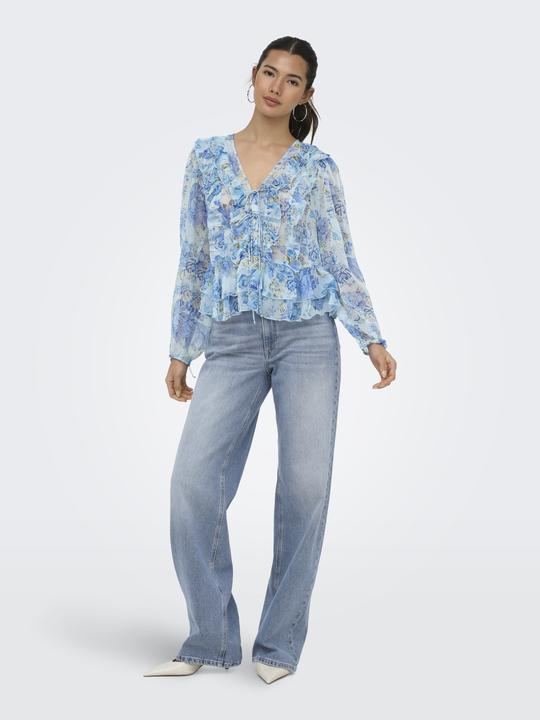 Immagine prodotto Only Onlvictoria Ls Frill Top Wvn Ex (S)