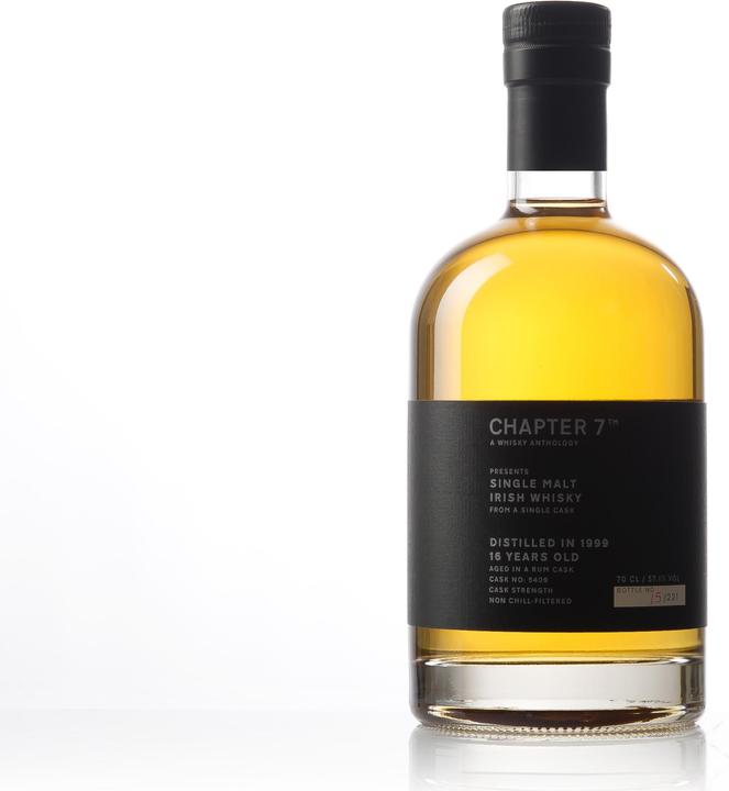 Chapter 7 Irish Single Malt Whiskey 1999 - 16 Year Old - Rum Cask (Whisky irlandais, 1 x 70 cl)