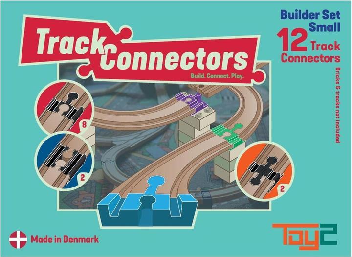 Produktbild Toy2 Track connectors Eisenbahn Builder Set small