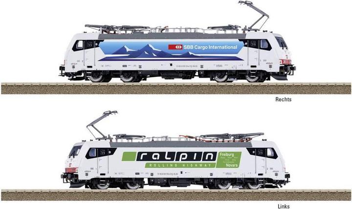 Actual product image Trix H0 T25801 H0 E-Lok BR 186 SBB (Track H0)