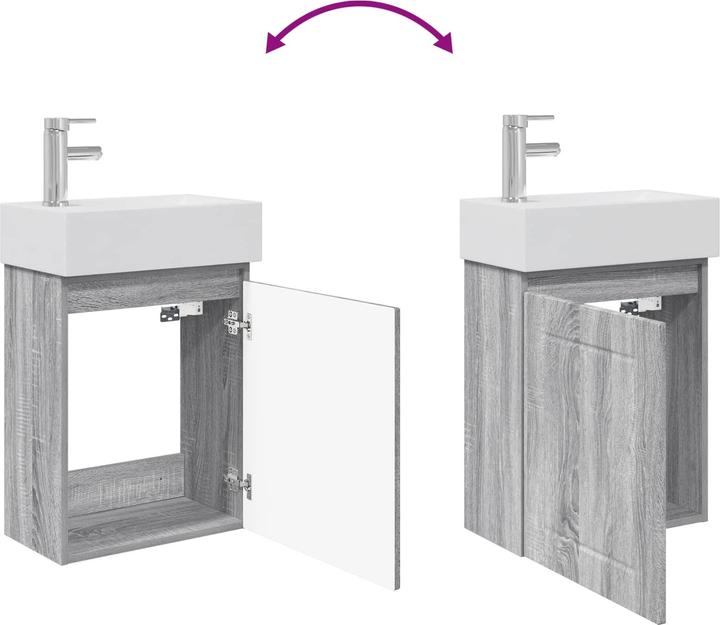 Actual product image vidaXL Badezimmer-Waschtisch