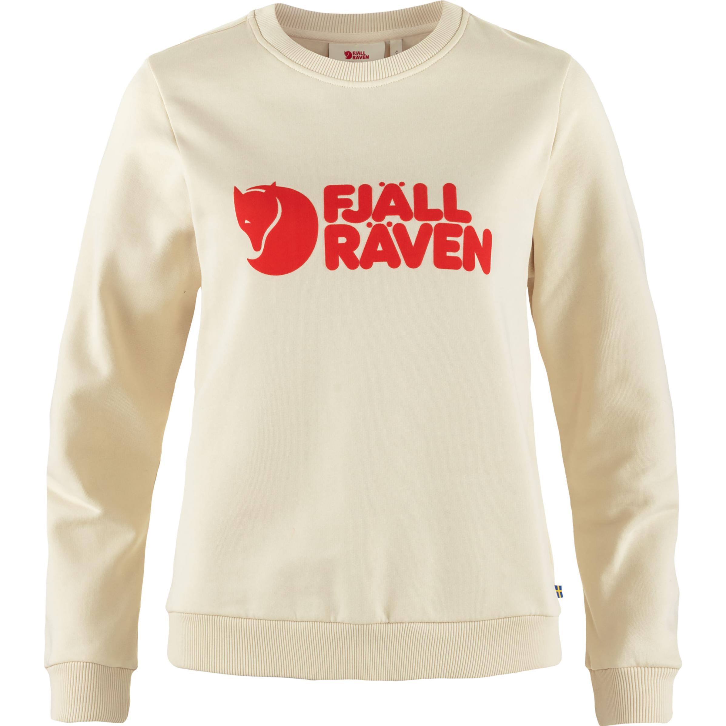 Fjällräven, Damen, Pullover, Logo Sweater W, Weiss, (XL)