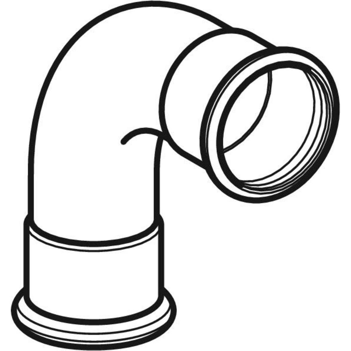 Thumbnail - Geberit, Rohrverbindungstechnik, Geb. Mapress FZ bend.90° 76.1 - Mapress FZ bend: 90° d76.1mm (Pressverbindung)