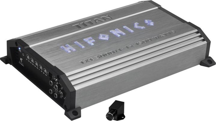 Hifonics TXE3000/1 Klasse D Mono Verstärker mit 700 WRMS@4 ohm (Amplificateur mono)