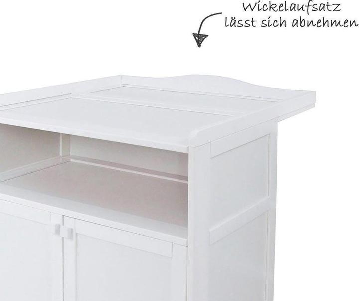 Actual product image jonka Baby room sets Children's room economy set Mona with bed and changing unit (Baby cot)