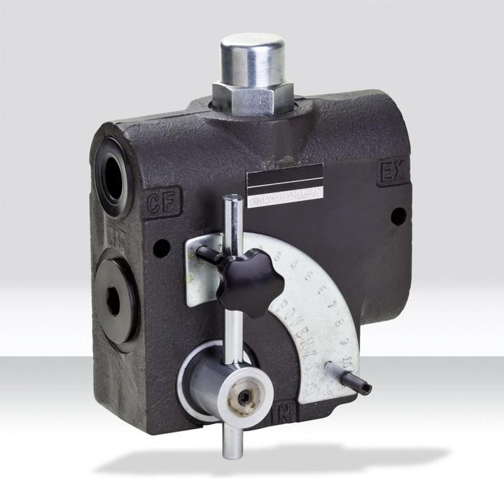 Actual product image Dema Einstellventil-Einheit 3 Anschlüsse für Holzhäcksler Art. 67826 Einfülleinheit