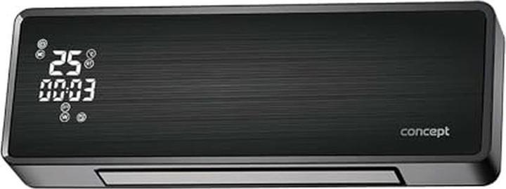 Actual product image Concept QH4001 electric space heater Indoor Black Fan electric space heater (2000 W)