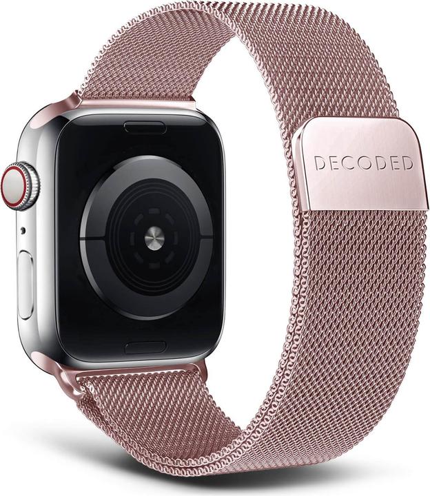 Decoded Kellarihm Apple Watch Milan RoseGold (24 mm, Stainless steel, Stainless steel)